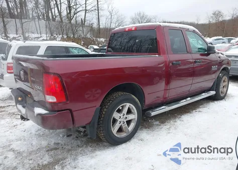 2018 Ram 1500 Express 4X4 6'4 Box из США, поврежденный, VIN 1C6RR7FG4JS124490